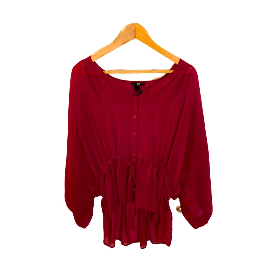 Flattering Jewel-Toned Shirt